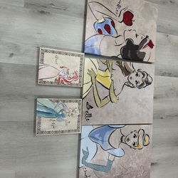 Disney Princess Canvas Frames