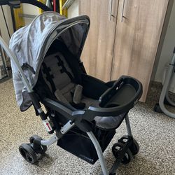 Used 3 Times. Jeep  Reversible Handle Stroller