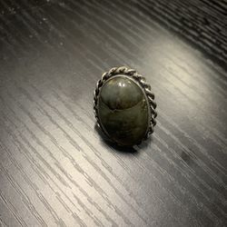 $9 Labradorite Madagascar Sterling Silver Ring