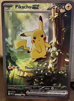 Pikachu EX # 276 SIR Ascended Heroes
