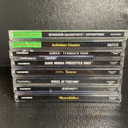 Playstation 1 PS1 Video Game Collection Clean disks