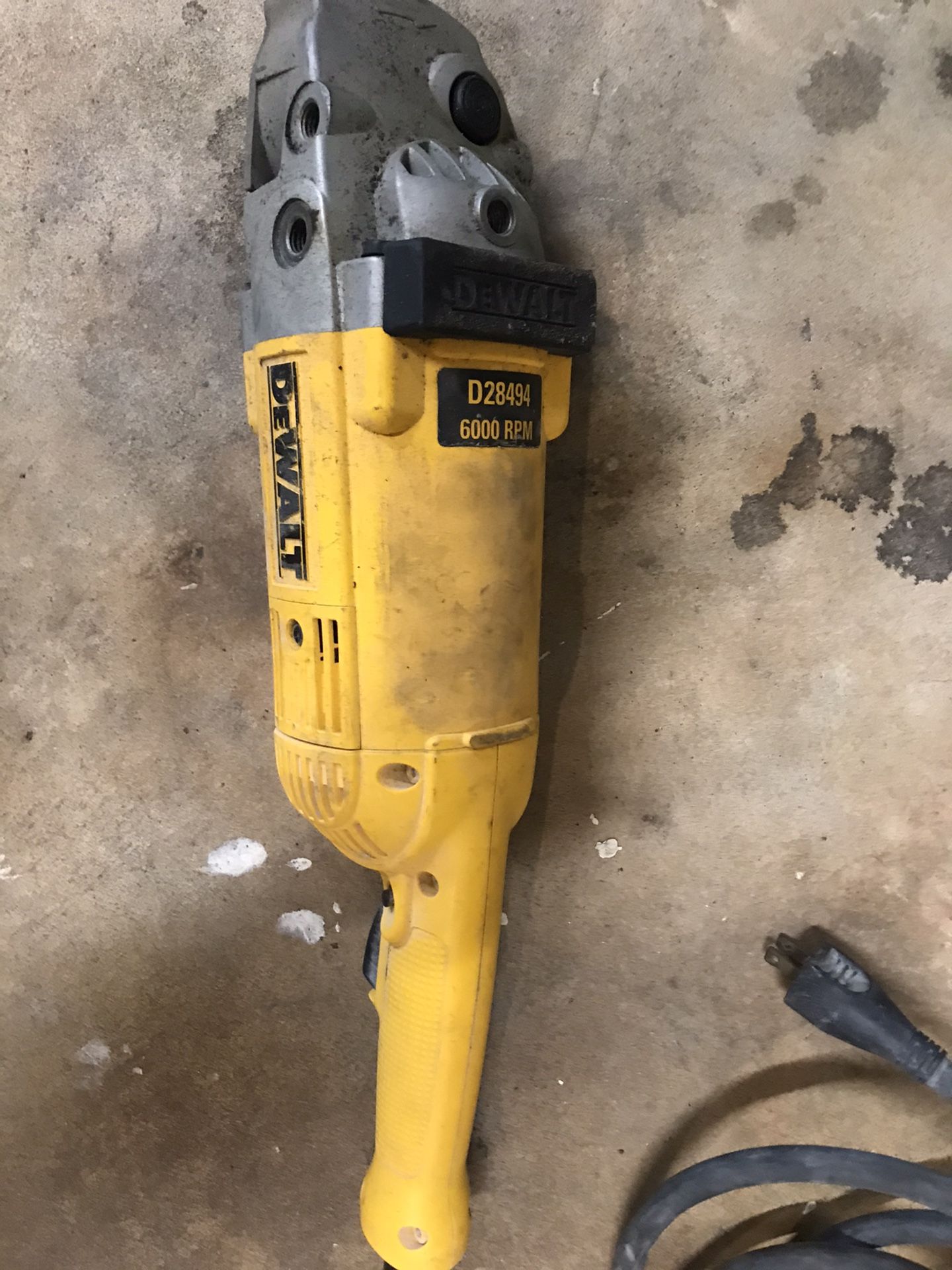 Dewalt grinder