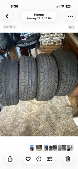 Tires only NO RIMS  off new At4 GMC