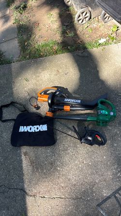 Corded Yard Tools leaf blower & hedge trimmer