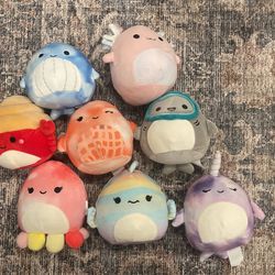 Set Of 8 Squishmallows