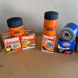 Assorted Oil Filters, FRAM, Wix, STP