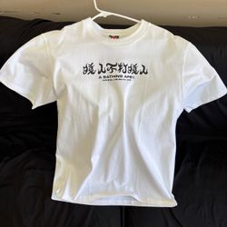 White bape shirt