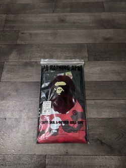 Bape t-shirt with bag size medium