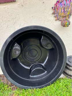 35 Gallon pond liner.