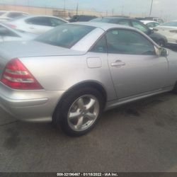 Parts are available  from 2 0 0 1 Mercedes-Benz S L K 3 2 0 