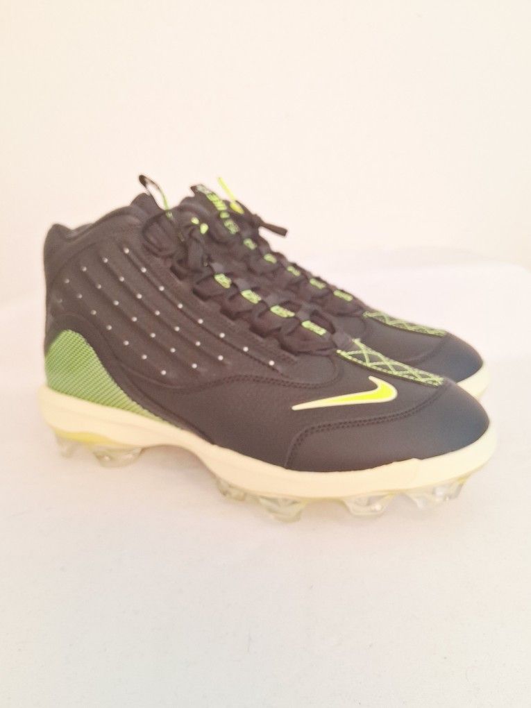 Nike Griffey 2 MCS Baseball Cleats Black Green