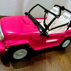 2012 Mattel Barbie Beach Cruiser Convertible Jeep.