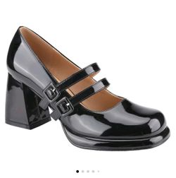 Black Mary Jane Shoes 