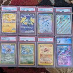 PSA CGC Graded Pokemon Cards 
