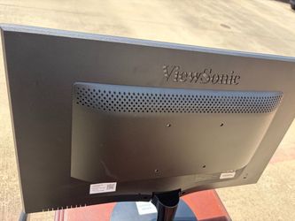 ViewSonic and Asus Desktop Monitor with Stand