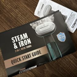 Steam And Iron 2 In 1 