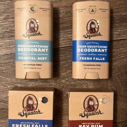 Dr Squatch Deodorant And Soap 