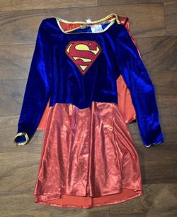 Kids Superwoman Costume And Cape