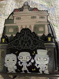 Loungefly Haunted Mansion Backpack And Wallet