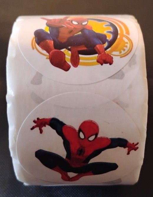 Spiderman Sticker Roll 