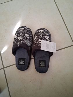 Hallmark Nightmare Before Christmas Slippers with Sound