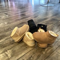 Uggs Big Kids Ultra Mini Classic Size 13 Through Six