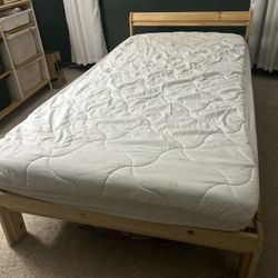 IKEA twin Sz bed Mattress & bed frame