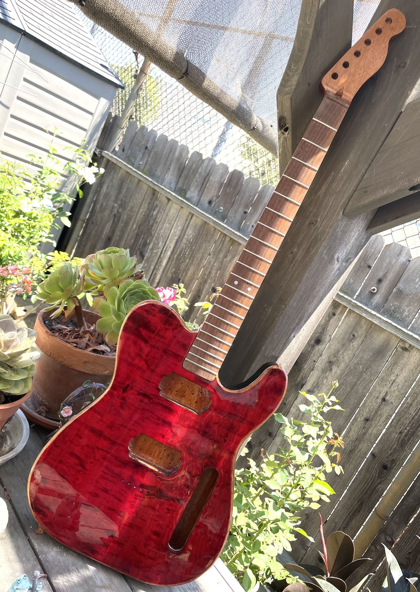 Tele Style Guitar Body & Neck