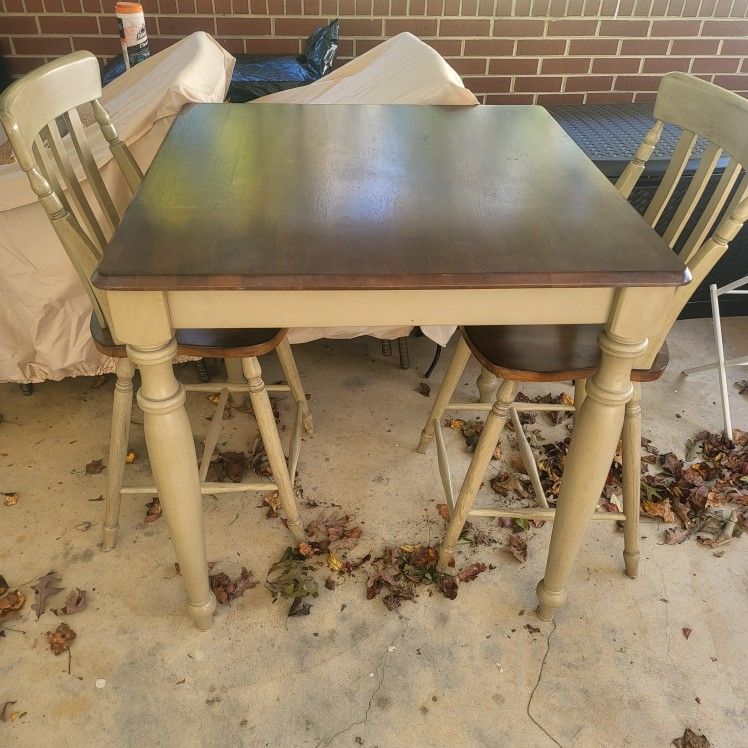 High Top Table With 4 Chairs