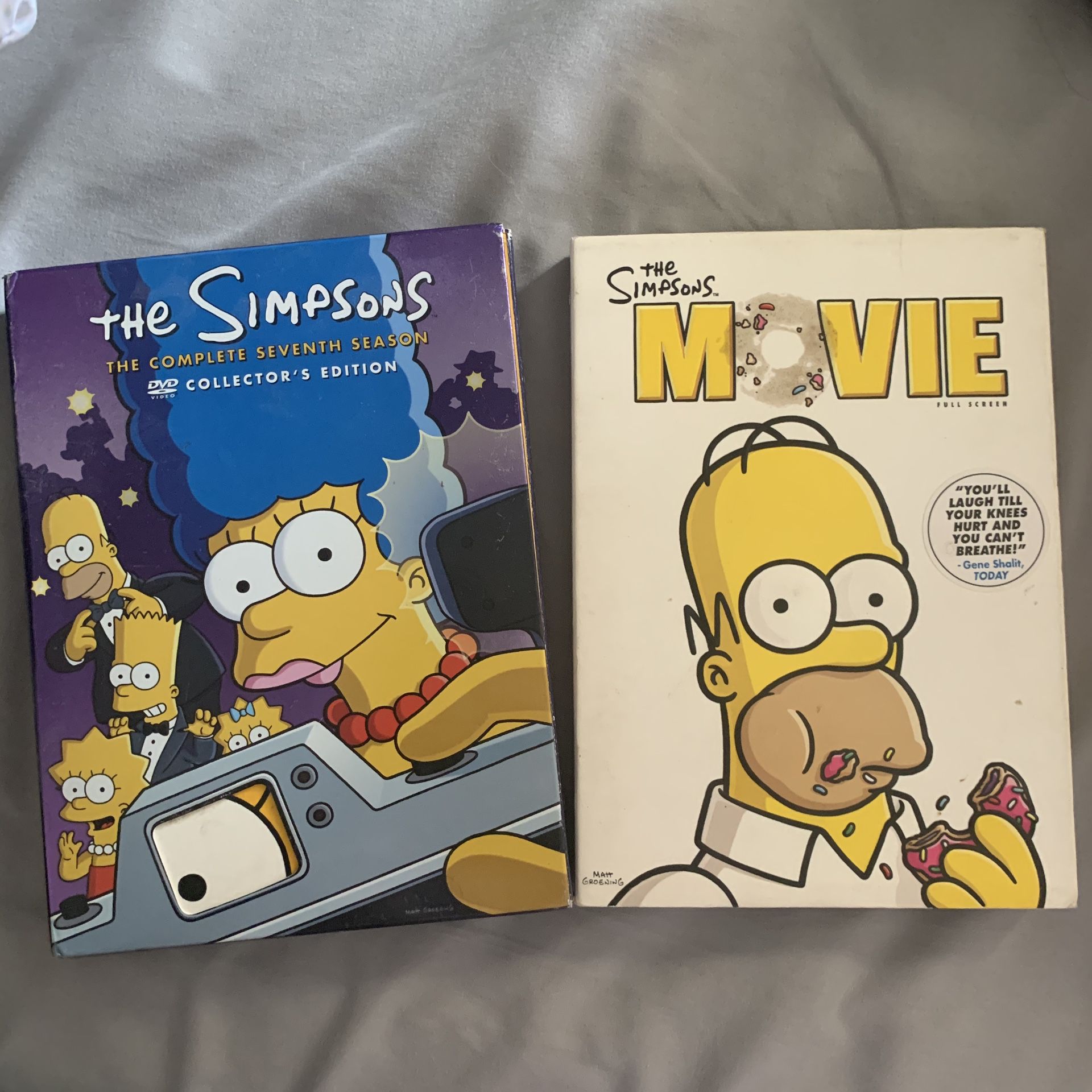 The Simpsons Season 7 and Movie