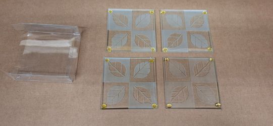 Designer Glass Coasters