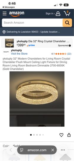 Ykolupty chandeliers