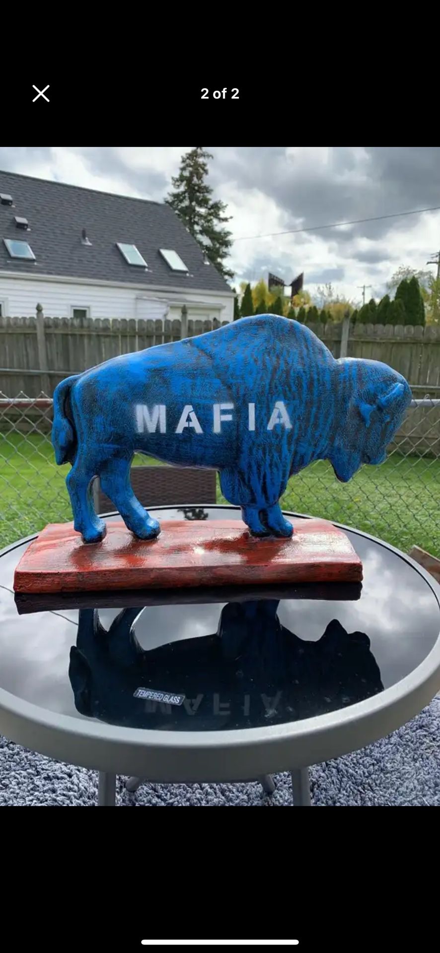 Bills Mafia Buffalo Stateue