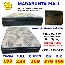 Queen Pillów Top Mattress 