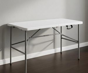 Folding Plastic Utility Table