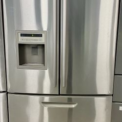 Stainless Steel LG 4 Door French Door Refrigerator 