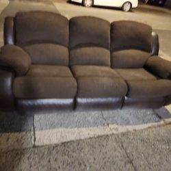Couch Free Come Get It Before Rain Comes It Is Used But Still Good 