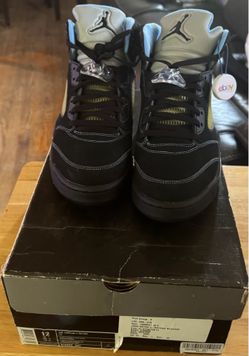 Jordan Retro 5 Black Carolina