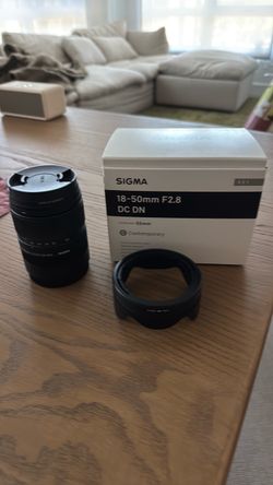 Sigma 18-50mm DC DN Zoom Lens E-Mount APS-C Sony Contemporary