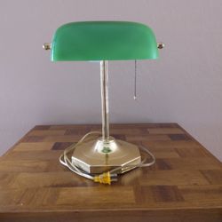 Vintage Bankers Desk Lamp 