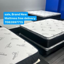Huge sale for Mattress And Box Twin size mattress and box 150.$ full 190$ Queen 200$ king 290$. free delivery free set up 708….280….7715… cash or Zell