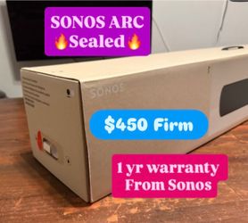 🔥 NEW SONOS ARC 🔥 1 YR WARRANTY 🔥 $450 FIRM 🔥