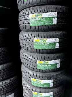 SET OF FOUR NEW TIRES 185/55/16 TBB INCLUDING MOUNT AND BALANCE, ASK ME FOR SIZES AND BRANDS