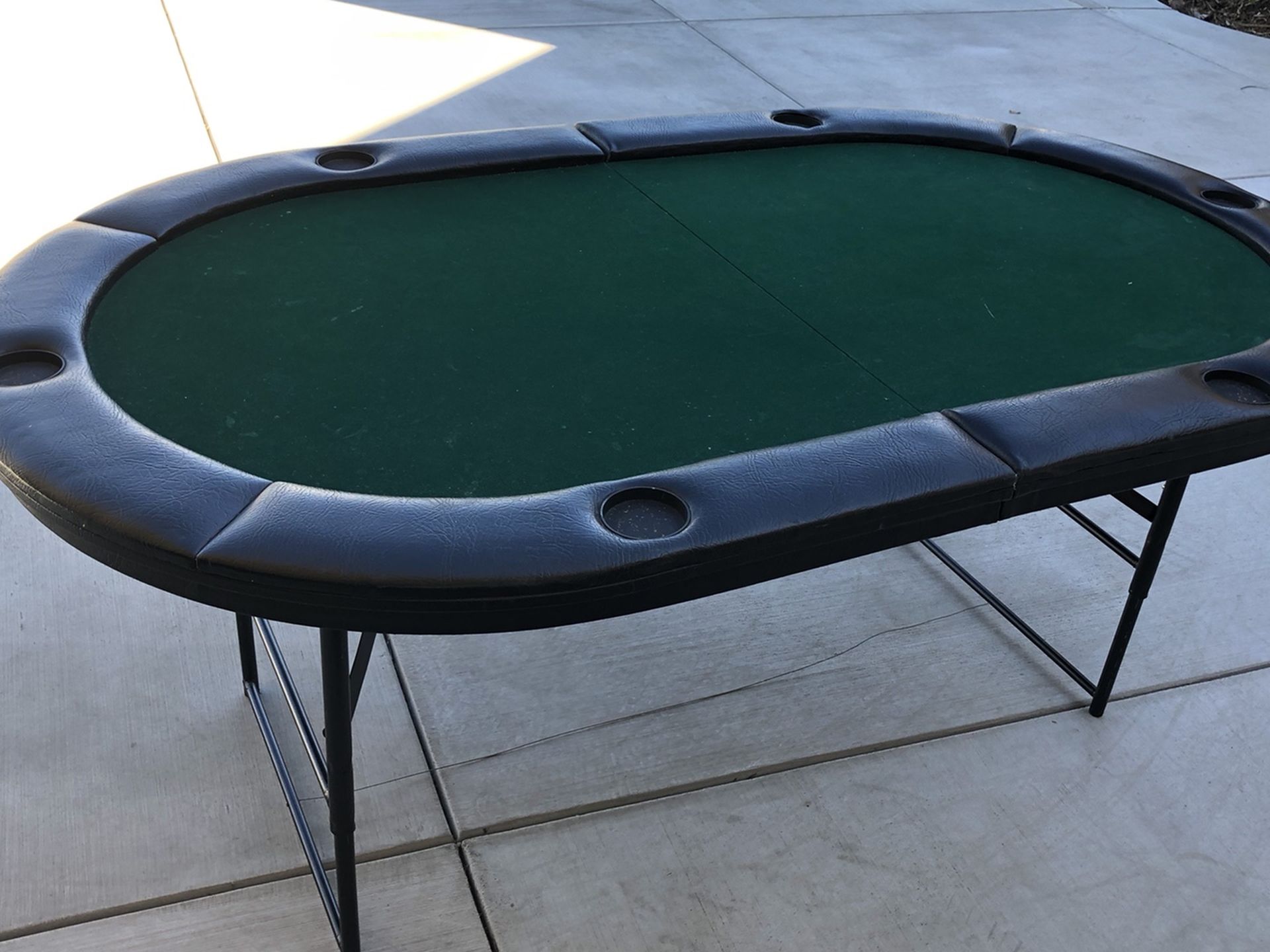 Folding Poker Table