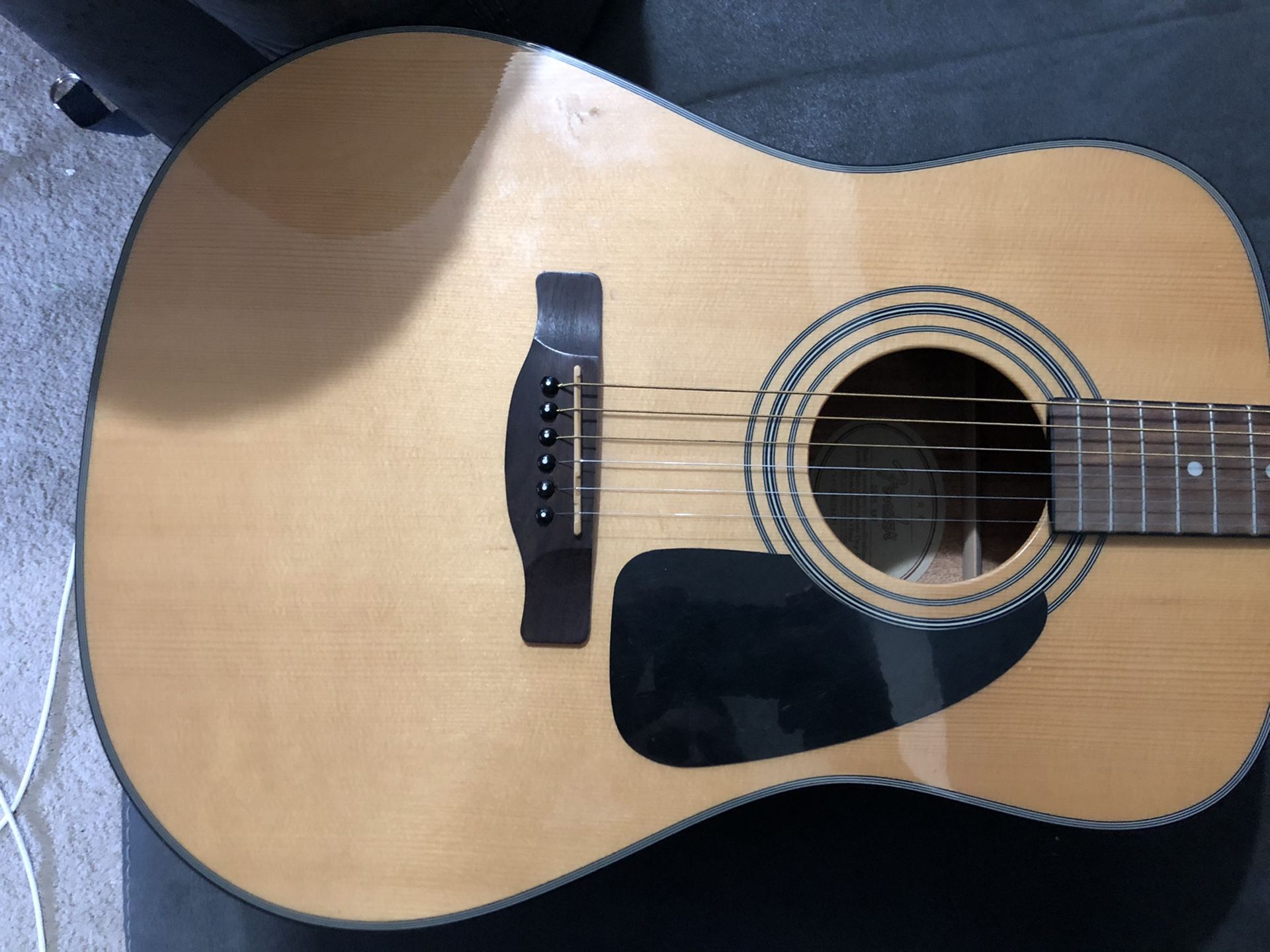 Fender acoustic guitar