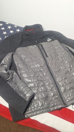 Gerry Men's Gray Black Puffer Jacket in size XXL