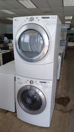 Whirlpool duet front load washer and electric dryer set