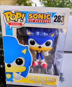 Funko Pop Sonic the Hedgehog with Ring #283