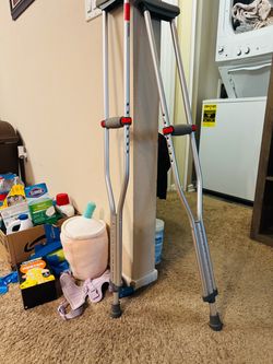 Guardian Aluminum Underarm Crutches