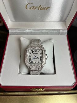 Moissanite Cartier watch